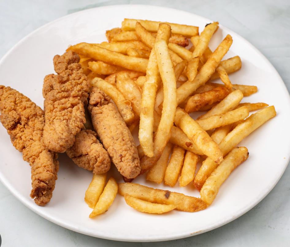 CHICKEN FINGERS AND FRIES