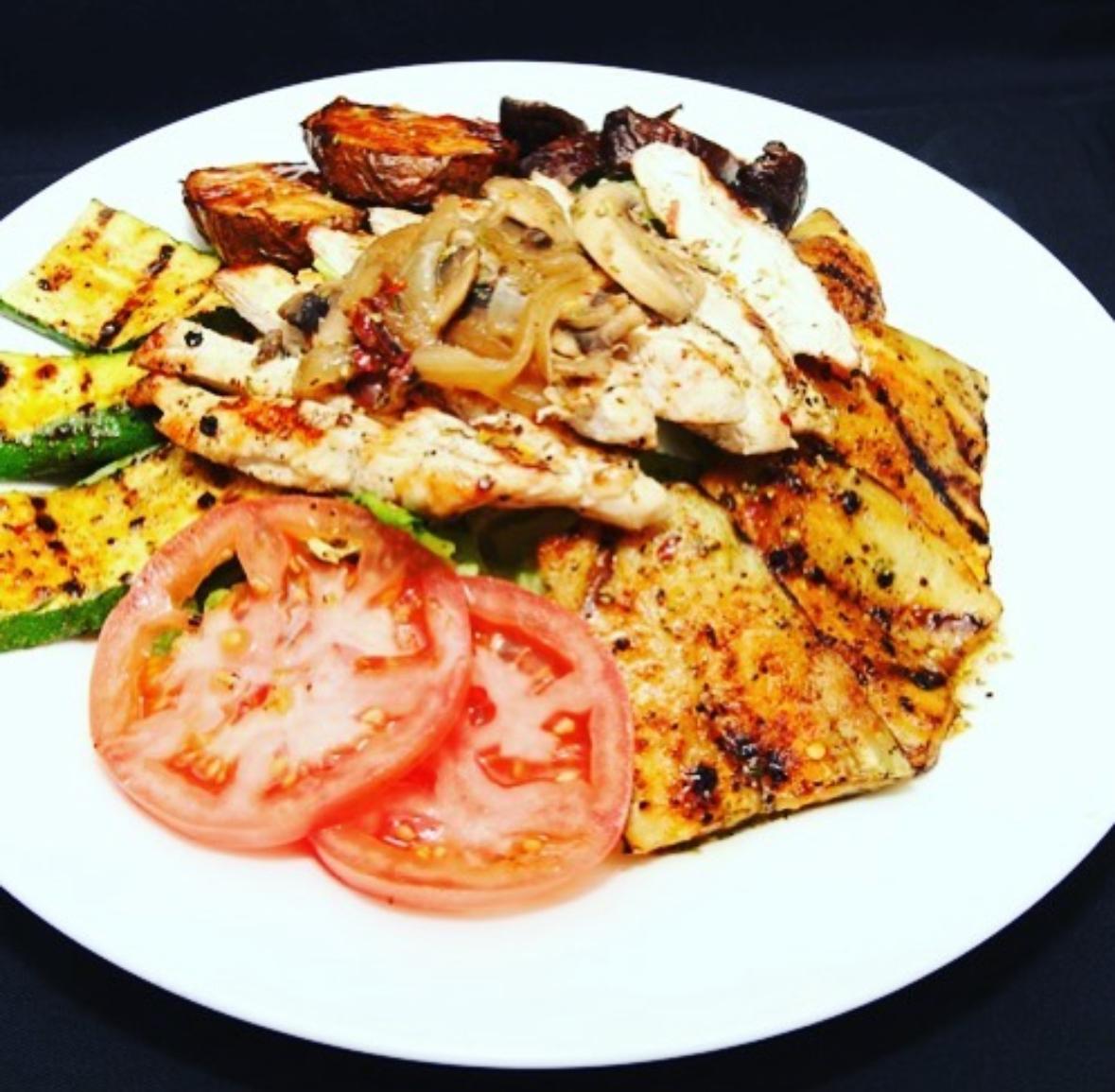 GRILLED SUNSET SALAD